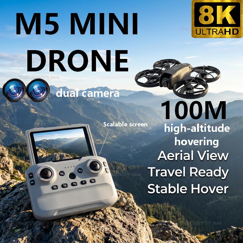 2026 Nieuwe M5 Mini Drone 8K H - Rc Helicopter Gyro recensie en prijs